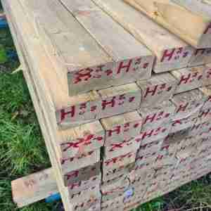 C24 Grade Tanalised 3x2 Timber - Premium Structural Timber, Pressure Treated for Outdoor and Construction Use